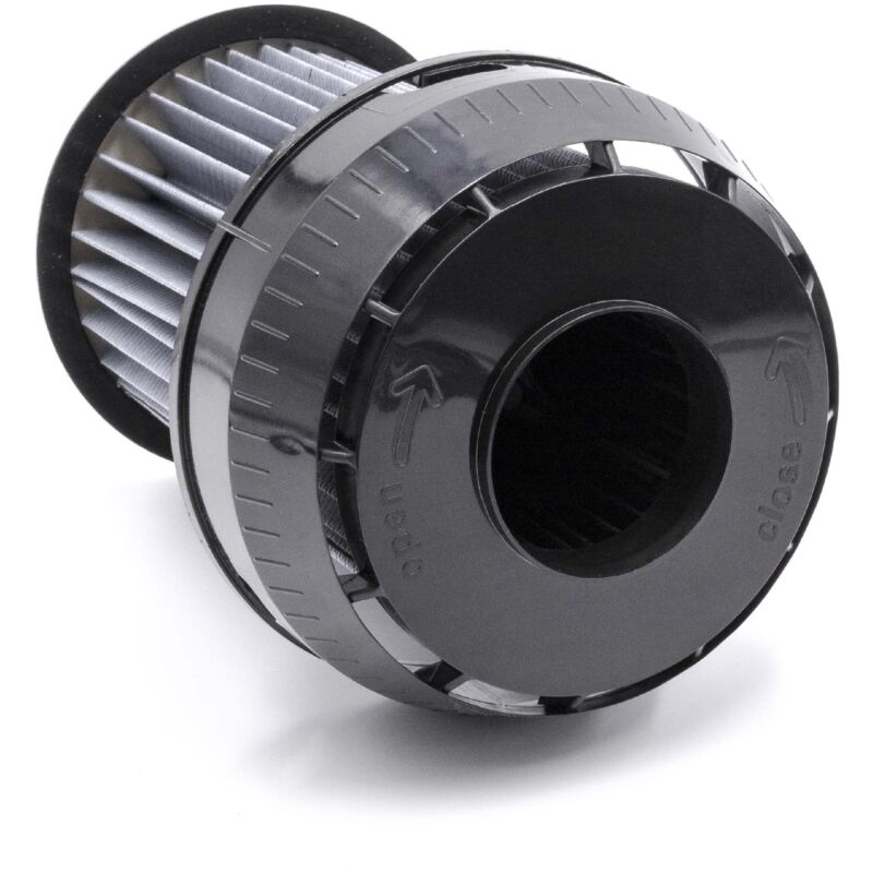 2x Faltenfilter kompatibel mit Bosch bgs 61832 NL/02 bosch roxx x, 61832 NL/03 bosch roxx x Staubsauger - Patronenfilter, Schwarz - Vhbw