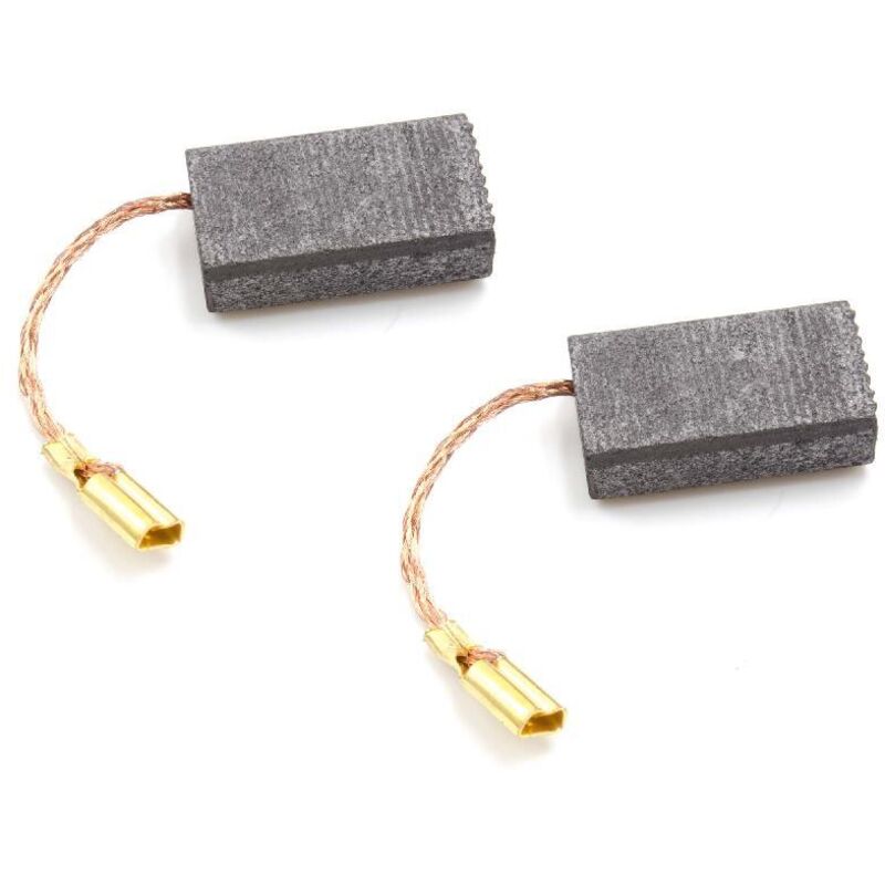 Vhbw - 2x Kohlebürste Motorkohle Schleifkohle 5x10x14mm kompatibel mit Dongcheng 05-100B Elektrowerkzeug