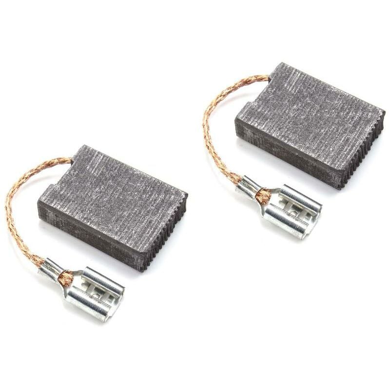 Vhbw - 2x Kohlebürste kompatibel mit Bosch 0 603 350 065, 0 603 349 021, 0 603 249 166, 0 603 249 165, 0 603 249 048 Elektrowerkzeug - Kupferlitze