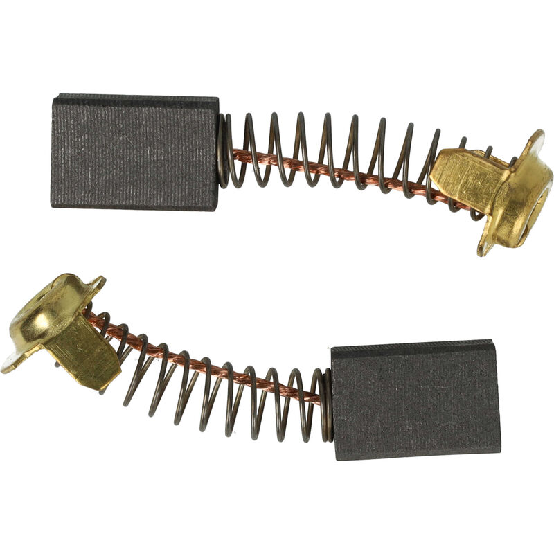 Vhbw - 2x Kohlebürste 17 x 11 x 7mm Ersatz für Hitachi / Hikoki 999073, 999-056 für Handkreissäge, Meißelhammer