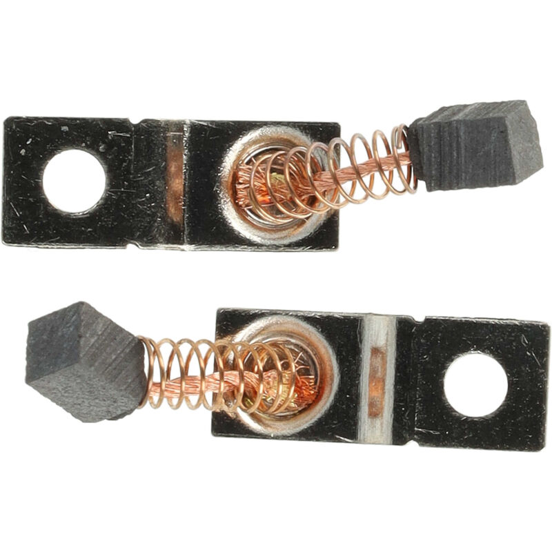 Vhbw - 2x Kohlebürste 5,5 x 3 x 3 mm kompatibel mit Saeshin Strong 107 ii, 120 ii Nagelfräser + Feder