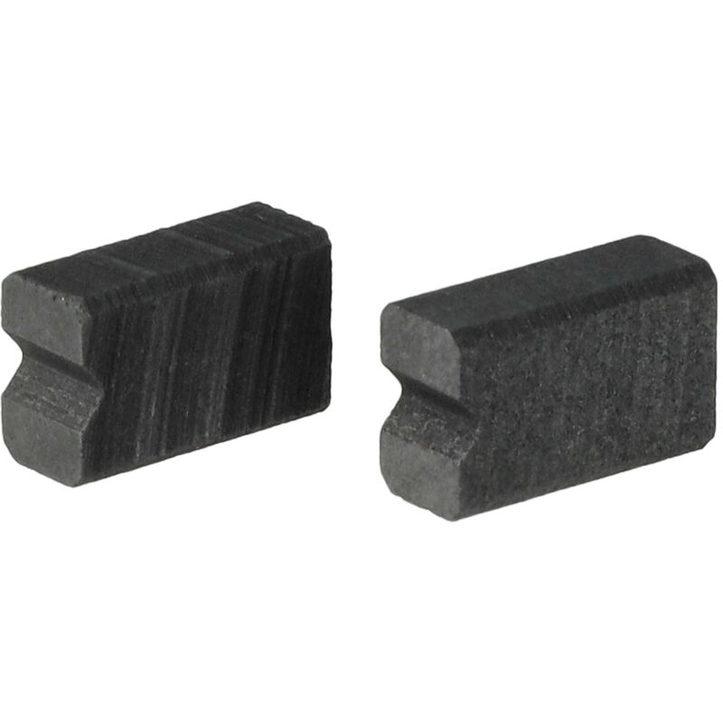 vhbw 2x Kohlebürste 6,25 x 4 x 10mm kompatibel mit Bosch Benvenuto TCA5201 - classic Kaffeemaschine, Mahlwerk, Mahlwerksmotoren