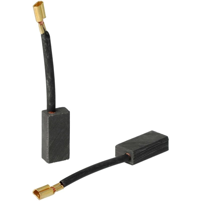 vhbw 2x Kohlebürste 5 x 8 x 16 mm Ersatz für Fein 30711129009 für Elektrowerkzeug, Multifunktionswerkzeug