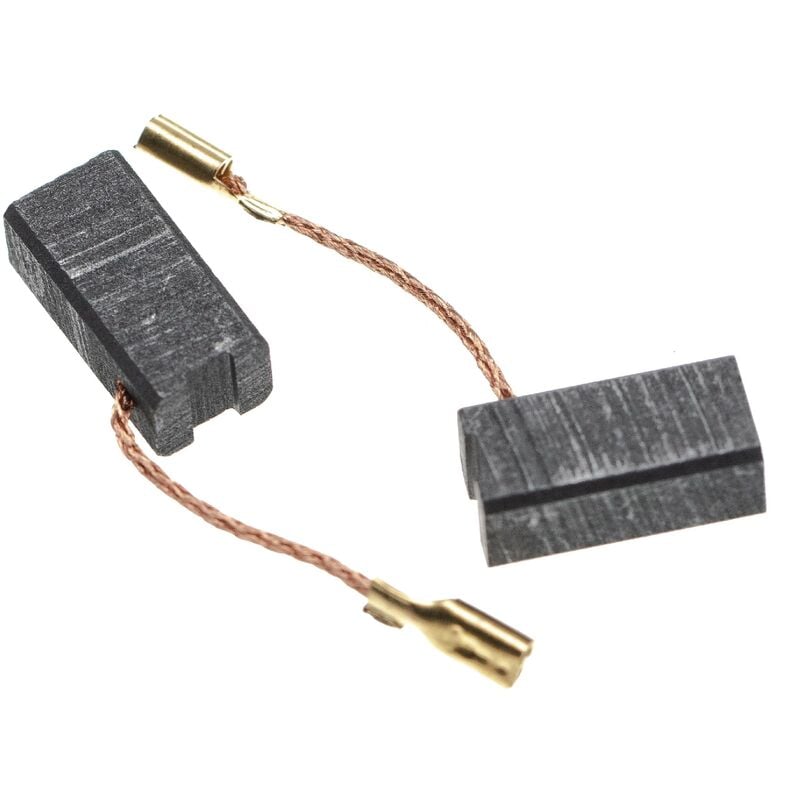 Vhbw - 2x Kohlebürste 16,3 x 8 x 6,2 mm kompatibel mit Metabo W20230, W20180, STEP700 Elektrowerkzeug