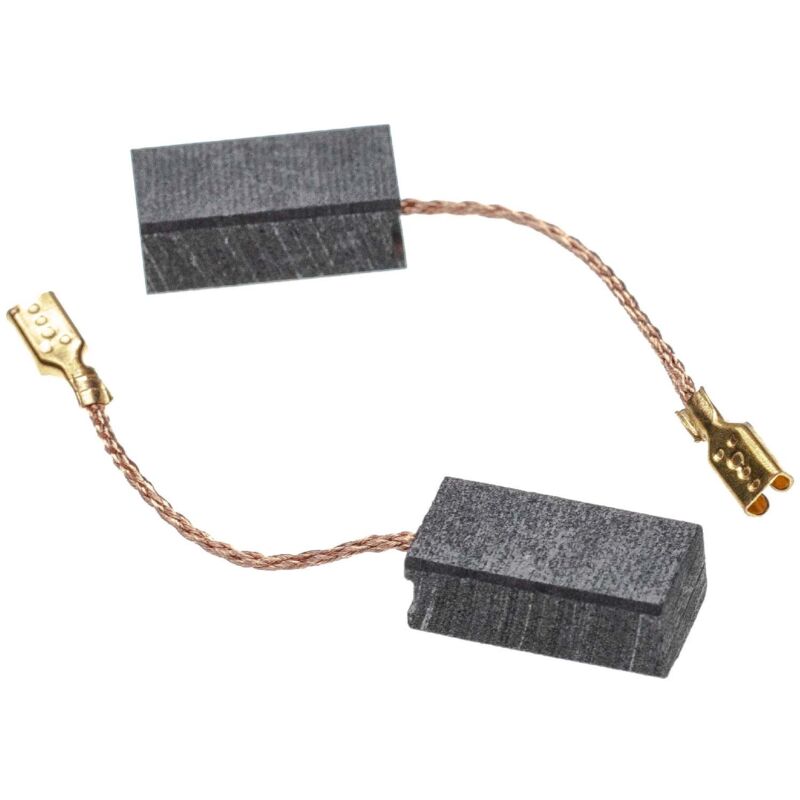 Vhbw - 2x Kohlebürste Motorkohle Schleifkohle 17 x 9 x 6,5mm Ersatz für Hitachi 999-070, 999-076, 999-088 für Elektrowerkzeug