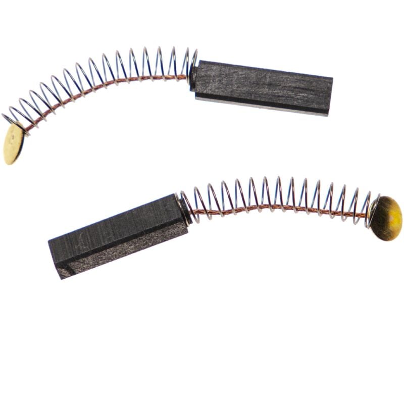 vhbw 2x Kohlebürste Motorkohle Schleifkohle 19,5 x 5,5 x 4mm kompatibel mit Kenwood Mixer A700, A700A, A700B, A700D, A701, A707 Küchenmaschine
