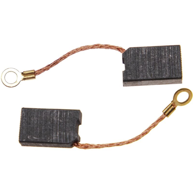 Vhbw - 2x Kohlebürste Motorkohle Schleifkohle 20 x 12 x 6,3mm Ersatz für Rems 545011R für Elektrowerkzeug