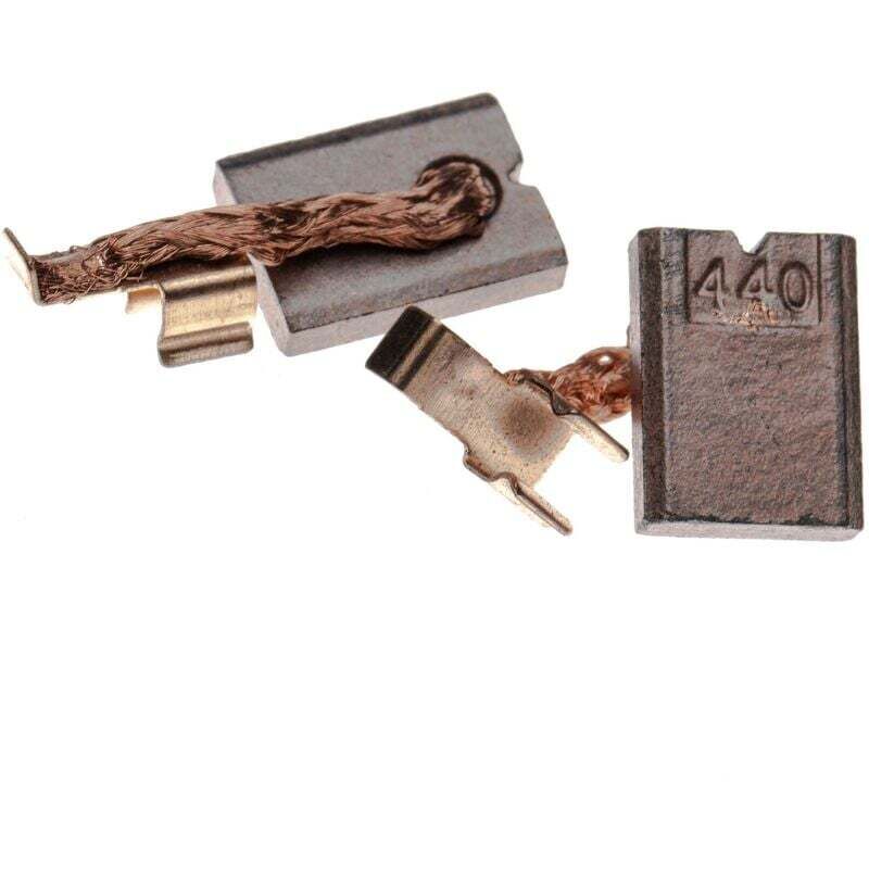 Vhbw - 2x Kohlebürste, Motorkohle, Schleifkohle 3 x 10 x 13,4mm kompatibel mit Makita DDF458, DFR550, DFS451, DHP446, DHP448, DHP451 Elektrowerkzeug