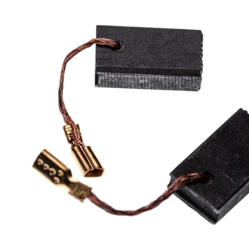 Vhbw - 2x Kohlebürste 5 x 10 x 17 mm kompatibel mit Bosch gws 15-125 cih, gws 15-125 cith, gws 15-150 cih Elektrowerkzeug