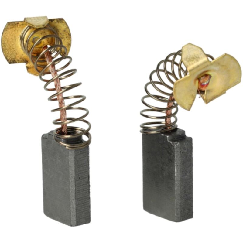 Vhbw - 2x Kohlebürste 5 x 11 x 16,4 mm kompatibel mit Makita HR4000C, HR4040C Elektrowerkzeug