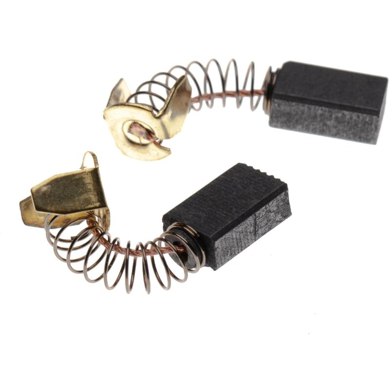 Vhbw - 2x Kohlebürste 5 x 8 x 12,4 mm kompatibel mit Makita 6016, 8419B, 6013, 6400NB, 4300V, 4401, 9030, N1900B, 6020, JR3000 Elektrowerkzeug