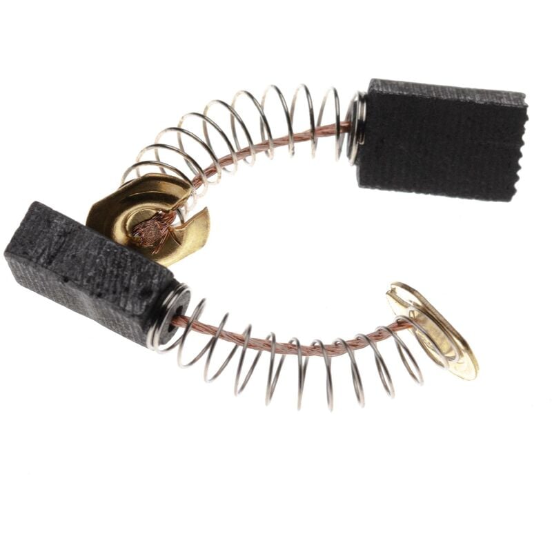 Vhbw - 2x Kohlebürste Motorkohle Schleifkohle 5 x 8 x 12,4mm kompatibel mit Makita 6905B, 9035KB, 9503BH, DA3000R, JN1600, JS1600 Elektrowerkzeug