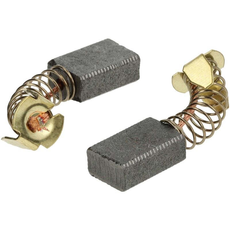 Vhbw - 2x Kohlebürste Motorkohle Schleifkohle 6 x 10 x 15mm kompatibel mit Makita sr 1001, sr 1600 Elektrowerkzeug