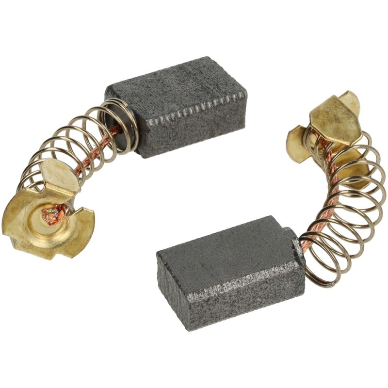 Vhbw - 2x Kohlebürste, Motorkohle, Schleifkohle 6 x 10 x 16mm Ersatz für Makita 181410-1, CB-106 Elektrowerkzeug
