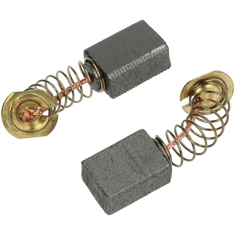 vhbw 2x Kohlebürste Motorkohle Schleifkohle 6 x 9 x 12mm kompatibel mit Makita 27NB, 28NB, 3703, 3704, 3707, 3707F, 3707FC, 3708F Elektrowerkzeug
