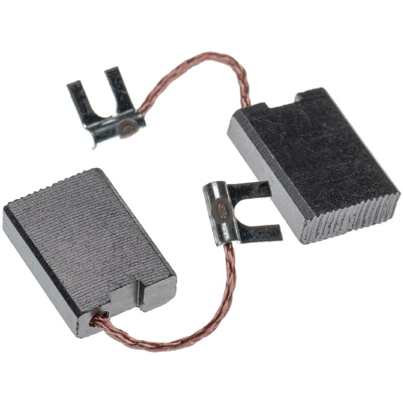 vhbw 2x Kohlebürste 6,3 x 15 x 22 mm kompatibel mit Bosch 1340, HV 79, HV 81, GSH 27, 1333, HV 78, PWS 1600 (0 603 257 903) Elektrowerkzeug