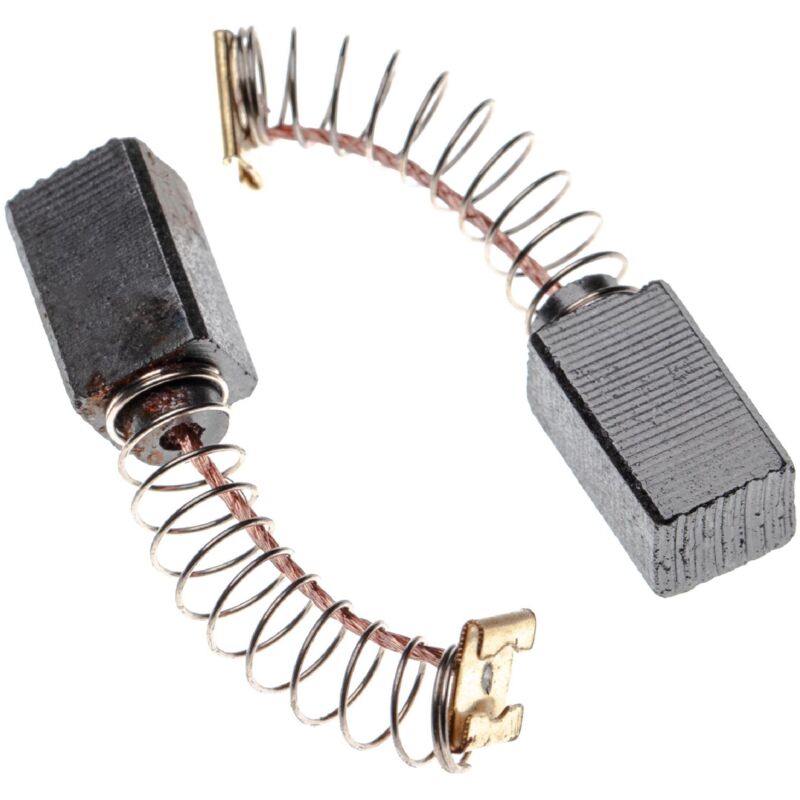 Vhbw - 2x Kohlebürste Motorkohle Schleifkohle 6,5 x 7,5 x 12mm kompatibel mit Hitachi SN-6, SNV-6, SSE115, SV12SA, SV12SD, SV12SE Elektrowerkzeug