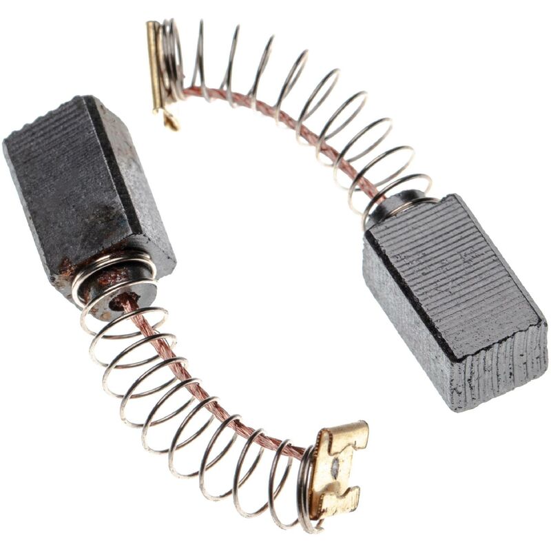 Vhbw - 2x Kohlebürste Motorkohle Schleifkohle 6,5 x 7,5 x 12mm kompatibel mit Hitachi V-10A, V-14, V-19, VP-14, VTP-10, VTP-13 Elektrowerkzeug