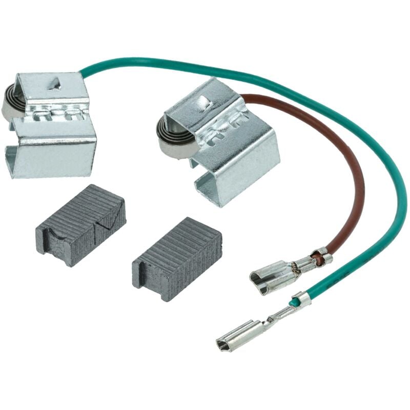 vhbw 2x Kohlebürste 13 x 5 x 7 mm Ersatz für Bosch 622438 für Küchenmaschine