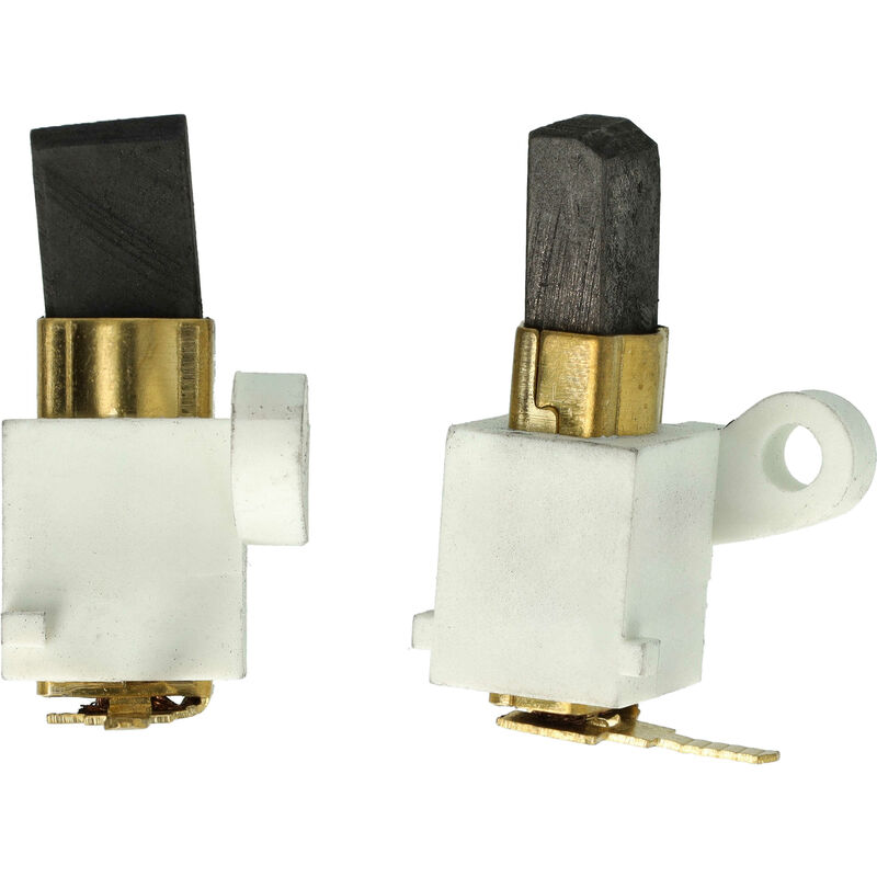 Vhbw - 2x Kohlebürste 14,5 x 10,8 x 5,7 mm Ersatz für Stihl 1208 007 1001 für Motorsäge + Feder