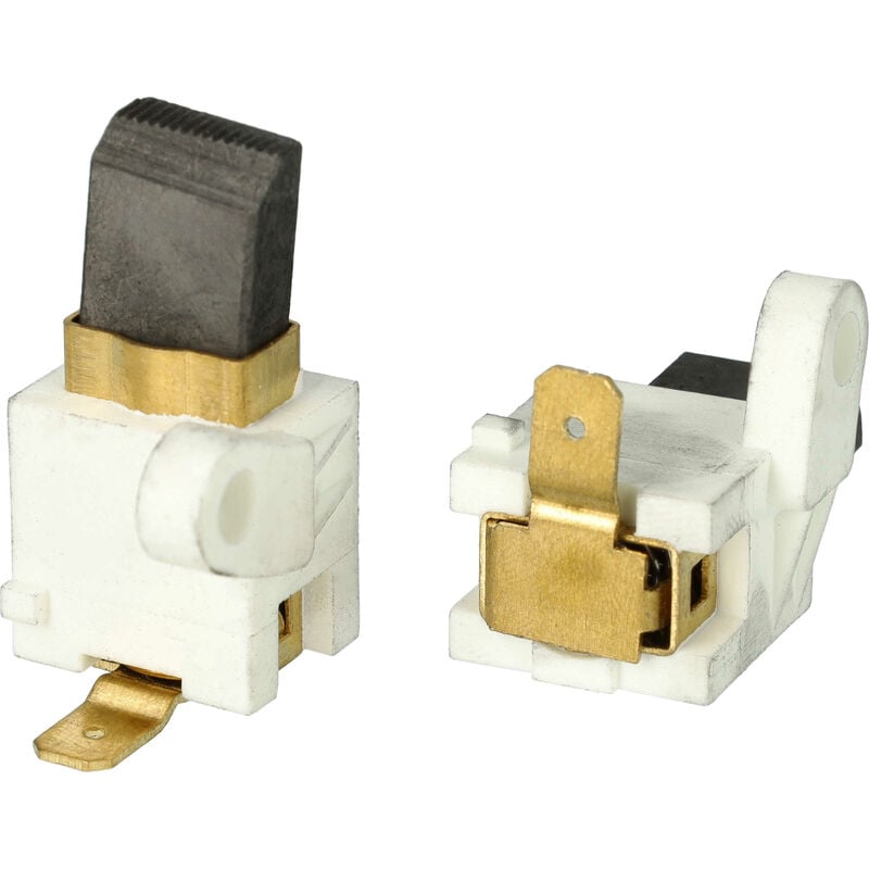 Vhbw - 2x Kohlebürste 17,5 x 12,9 x 6,9 mm Ersatz für Stihl 1207 007 1005 für Motorsäge