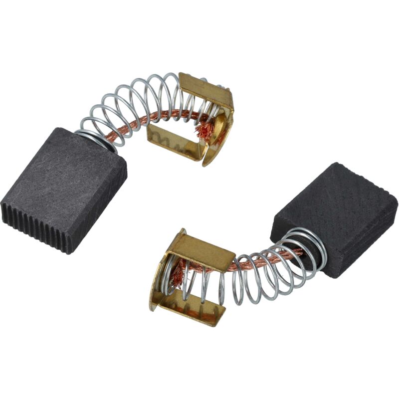 Vhbw - 2x Kohlebürste 6,5 x 13,5 x 17 mm kompatibel mit Bosch pts 10 mk i, 10 Tischkreissäge, Gehrungssäge
