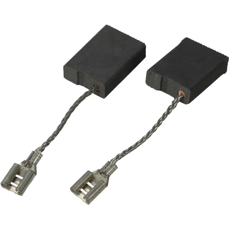 Vhbw - 2x Kohlebürste kompatibel mit Bosch gws 2000-18 jh, gws 2000-18 j, gws 2000-230 jh, gws 2000-230, gws 2000-23 j Elektrowerkzeug - verzinkte