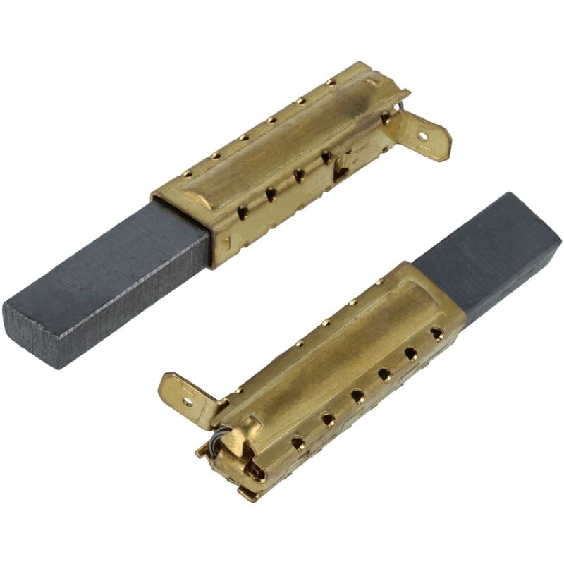 Vhbw - 2x Kohlebürste kompatibel mit Kärcher k 2000 te eu, 2000 te, 2000 E-NW60 eu, 2001, 2000 e Industriestaubsauger, Nass-/Trockensauger