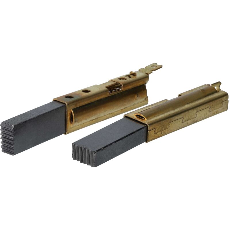 vhbw 2x Kohlebürste kompatibel mit Nilfisk Alto SQ 650-1M, 650-11, 550-1M - 3M, 650-1H, 550-01 Industriestaubsauger, Saugbohner