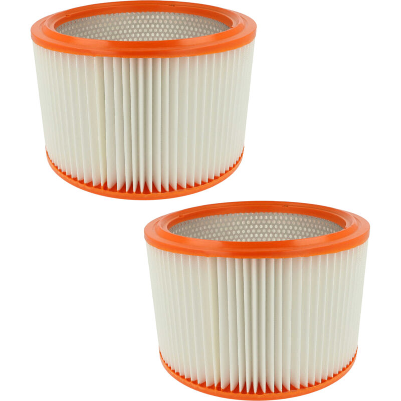 2x Lamellenfilter kompatibel mit Festool srm 45 e-planex Handstaubsauger - Vhbw