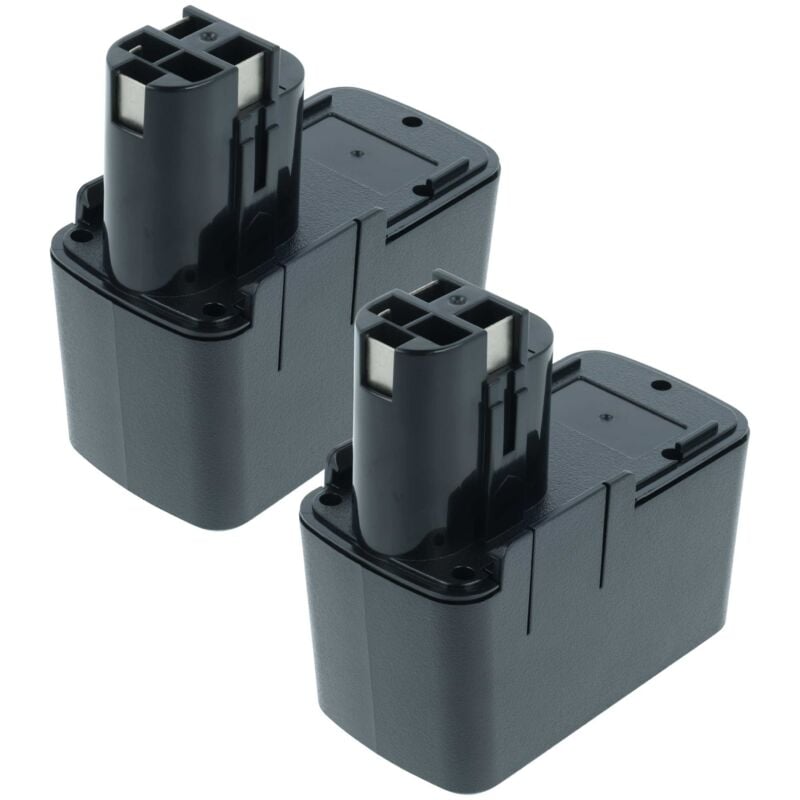 2x Akku kompatibel mit Würth abs 12 -M2, abs 12-M2, ATS12P, ATS12 p, ATS12 -p, ATS12-P Elektrowerkzeug (3000mAh NiMH 12 v) - Vhbw