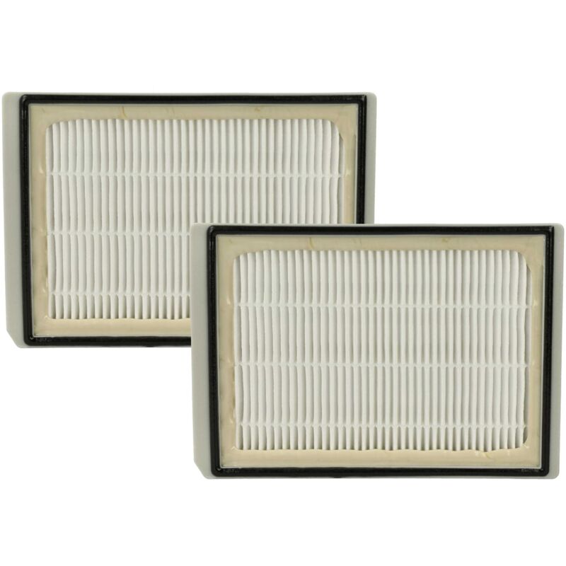 2x Staubsaugerfilter kompatibel mit Siemens Bosch m Electronic Super, m Super, M725 Extraklasse Staubsauger - hepa Filter Allergiefilter - Vhbw