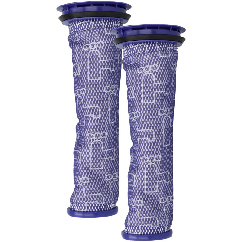 2x Vormotorfilter kompatibel mit Dyson DC65 Animal, Animal Complete, Animal Complete Exclusive Staubsauger - Motorschutzfilter - Vhbw