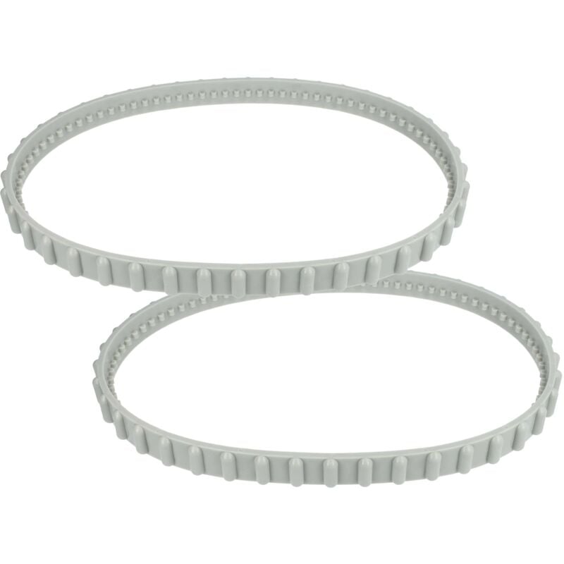 2x Zahnriemen kompatibel mit Hayward SharkVac, Cleaner, xl Poolroboter, Poolsauger - Antriebsriemen - Vhbw