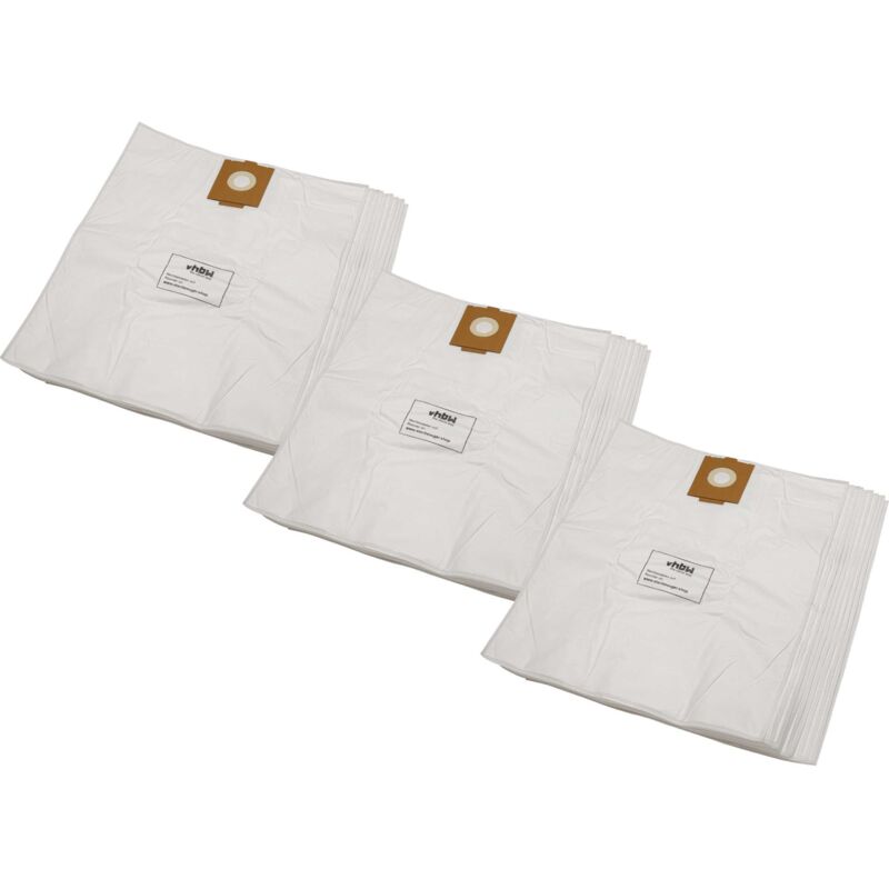 30x Staubsaugerbeutel kompatibel mit Festo / Festool Cleantec ct 48, ct 48 AC/5, ct 48 e, CTL26, ctl 26, ctl 26 ac Staubsauger - Mikrovlies - Vhbw