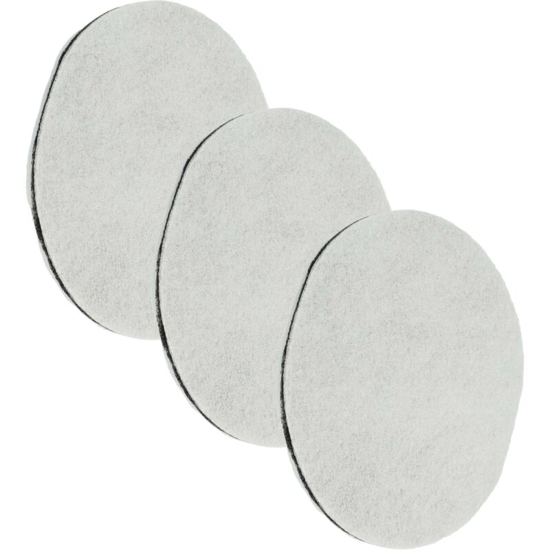 Vhbw - 3x Fettdunst-Filter kompatibel mit seb Tefal Moulinex SmartClean FR4009727D, FR4009717D, FR4009707D, FR4009307D 1250 Fritteuse