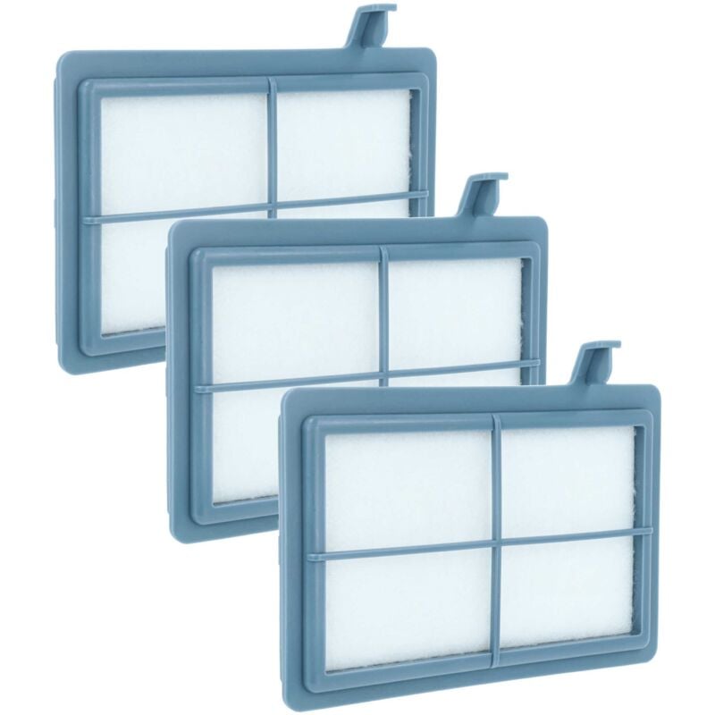 vhbw 3x Motorschutz-Filter kompatibel mit AEG Minion ATI7657, ATI7660, ATI7630, ATI7650, ATI7655, ATI7656, ATI7610, ATI7620 Staubsauger