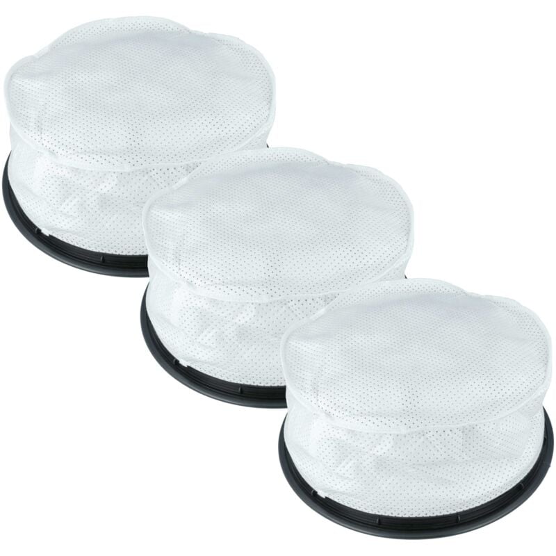 3x Rundfilter kompatibel mit Numatic het 200 p, HET-200A, het 200, hrp 200, HVR-200M, HHR-200, HVR-200A, Hetty, hvn 200, hvr 180, hvr 200 - Vhbw