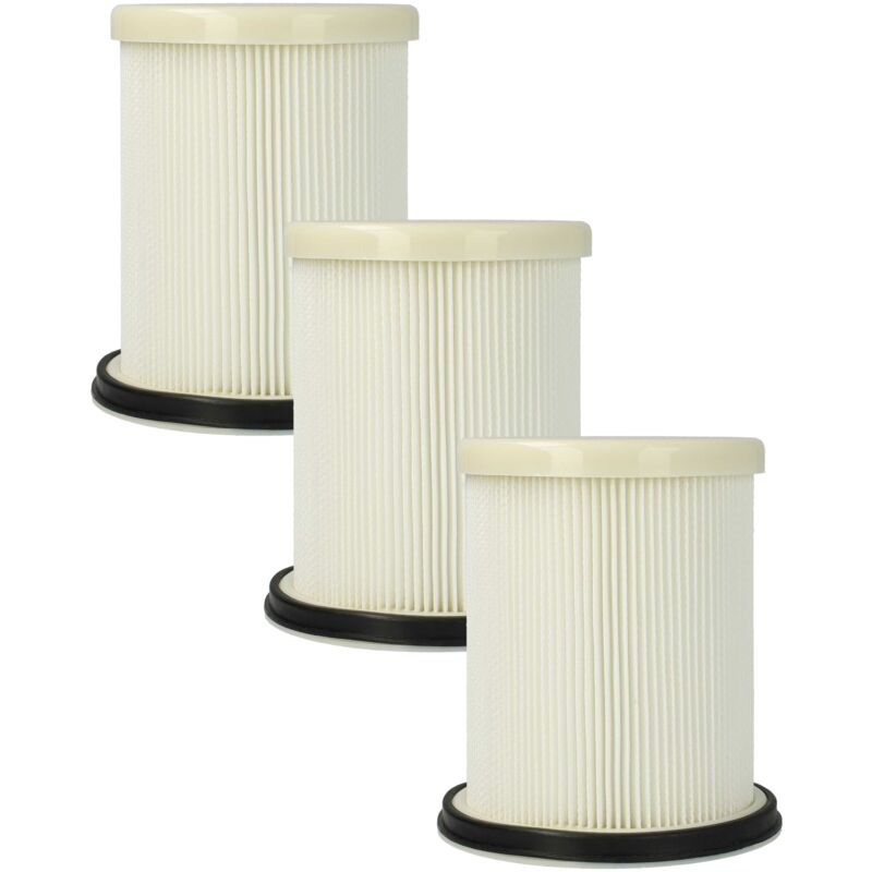 3x Staubsaugerfilter kompatibel mit Arnica Hydra Rain Plus Staubsauger, Waschsauger, Wasserstaubsauger - hepa Filter - Vhbw