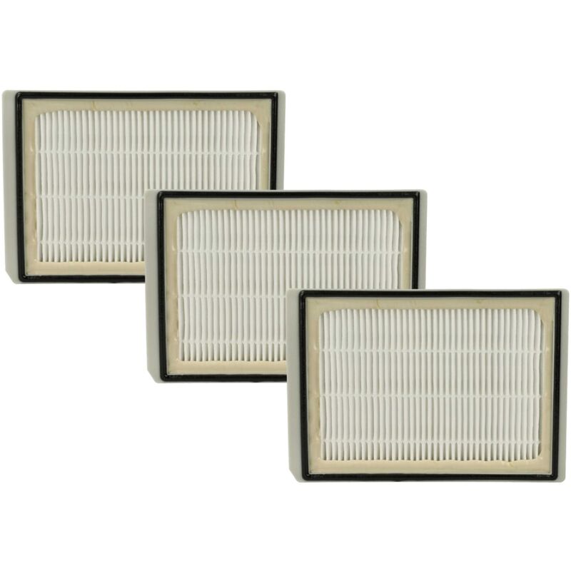3x Staubsaugerfilter kompatibel mit Siemens Bosch BBS6115/04, BBS7253EU/08, BBZ8SF1, BSA100003 Staubsauger - hepa Filter Allergiefilter - Vhbw