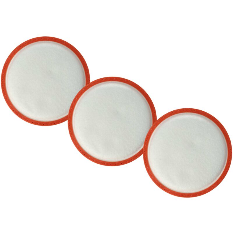 3x Vormotorfilter kompatibel mit Vax Air Cylinder Cleaner, Air Pet Cylinder Cleaner Staubsauger - Motorschutzfilter - Vhbw