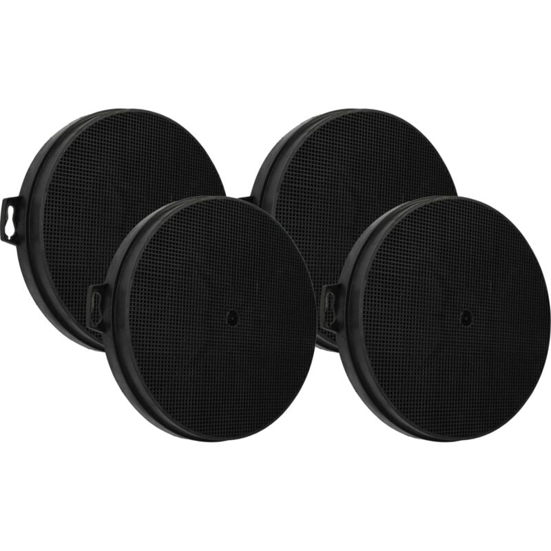 vhbw 4x Aktivkohlefilter kompatibel mit Jan Kolbe Plus 84 CN, Plus 85 A, Plus 85 CN, Plus 94 A, Plus 94.2 CN Dunstabzugshaube - 21 cm