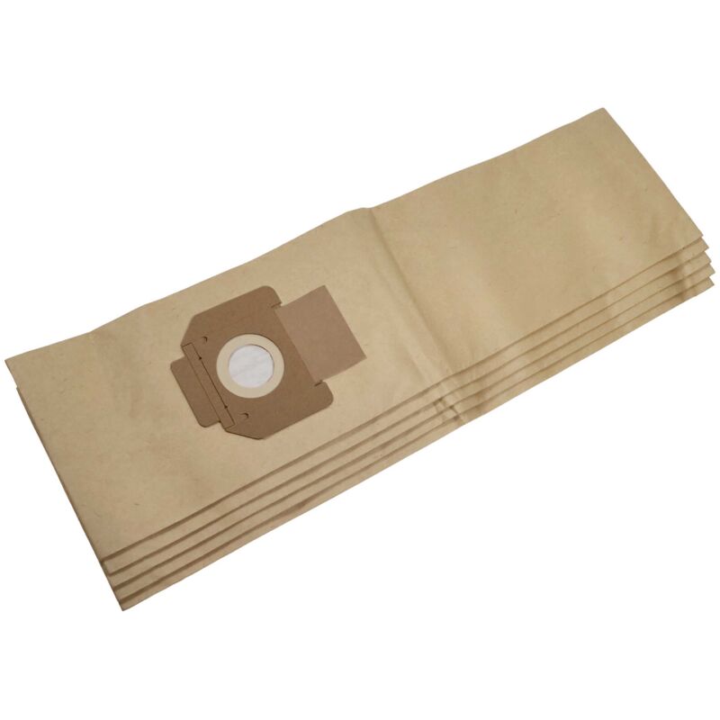 5x Staubsaugerbeutel kompatibel mit wap / Alto sq 550-21, sq 550-2M, sq 550-31, sq 550-3M, sq 650-11, sq 650-1M Staubsauger - Papier, 84cm x 20cm