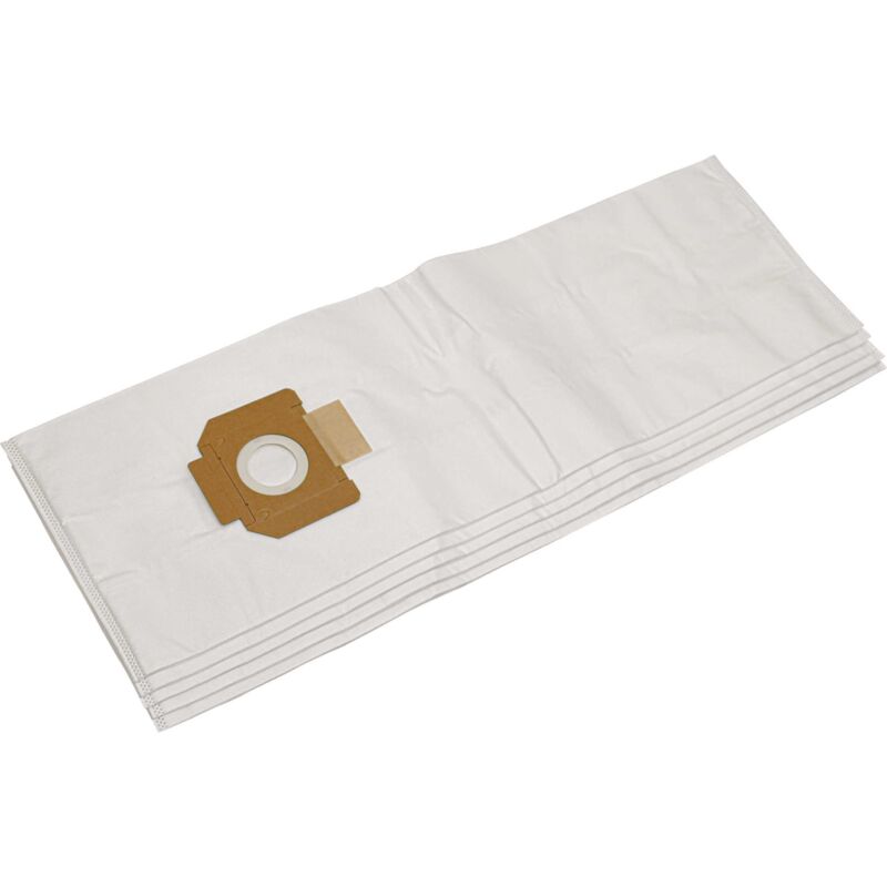 5 x Beutel Mikrovlies kompatibel mit Staubsauger Saugroboter Mehrzwecksauger Makita 447L, 447M, 447MX - Vhbw