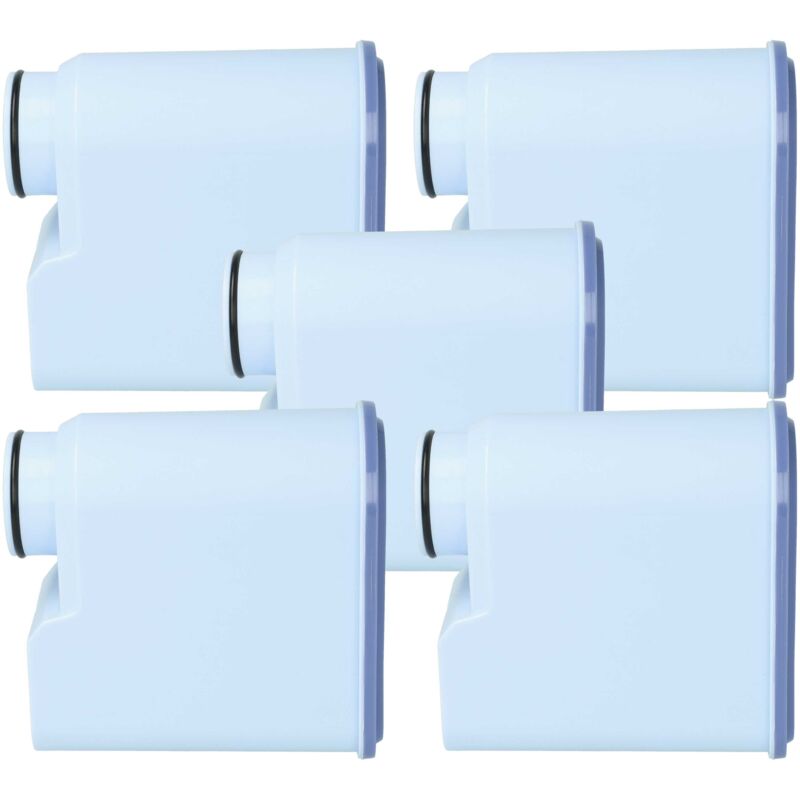 Vhbw - 5x Wasserfilter Filter Ersatz für Philips AquaClean CA6903/10, CA6903/00 für Kaffeevollautomat, Espressomaschine Hellblau