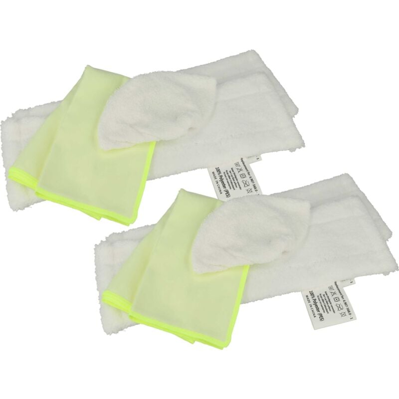 Vhbw - 8-tlg. Set kompatibel mit Kärcher sc 5 EasyFix Premium Iron, sc 6.800 cb, sc 6.800, sc 6.800 c Dampfreiniger