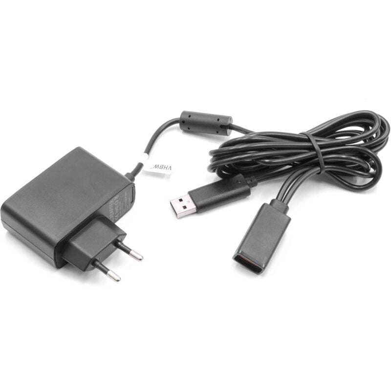 Vhbw - Netzteil kompatibel mit Microsoft Xbox 360 Elite, 360, 360 Core, 360 Arcade Spielekonsole - 220 cm