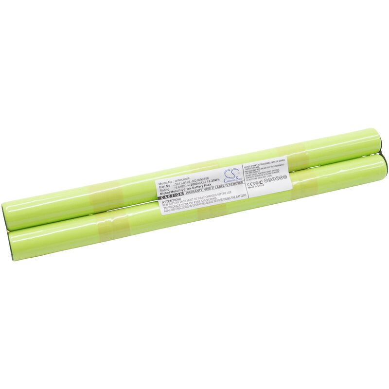 Vhbw - Akku Ersatz für Minelab XQ1699356, ml-fbs, 3011-0170, 3011-0196, XQ1 699159 für Metalldetektor (2000 mAh, 9,6 v, NiMH)