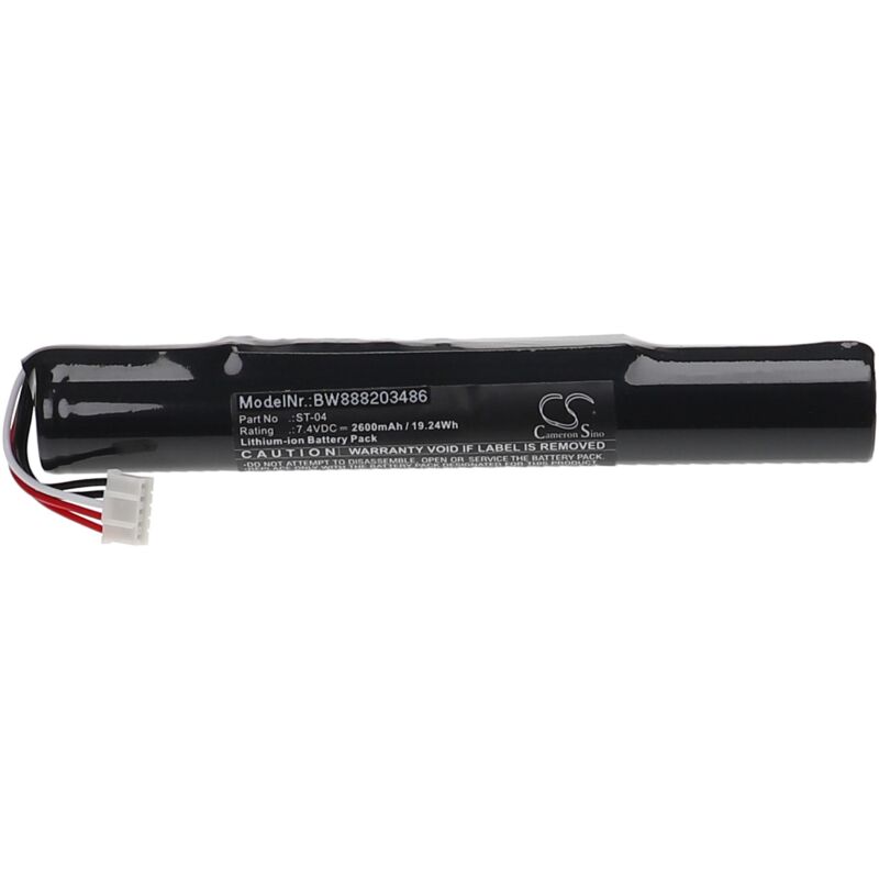 Vhbw - Akku Ersatz für Sony ST-04 für Lautsprecher Boxen Speaker (2600 mAh, 7,4 v, Li-Ion)