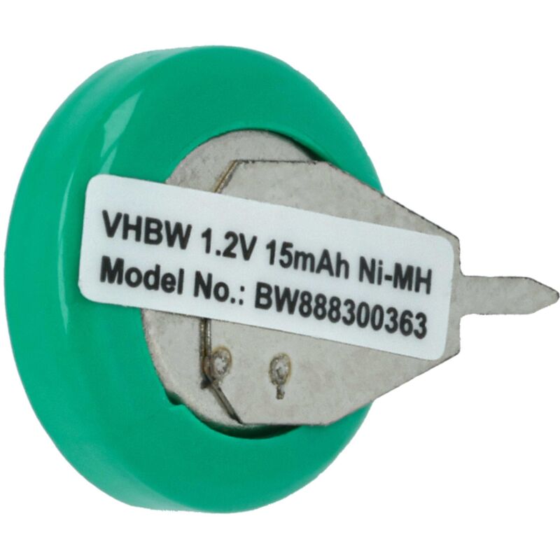 Vhbw - Akku Ersatz für 1/V15H für Modellbau (20mAh, 1,2V, NiMH), mit 2 Pin Stecklötfahne